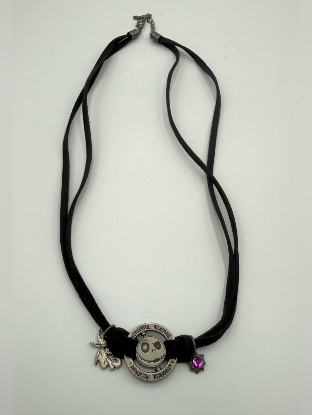 The Nightmare Before Christmas Cord Wrap Choker Necklace